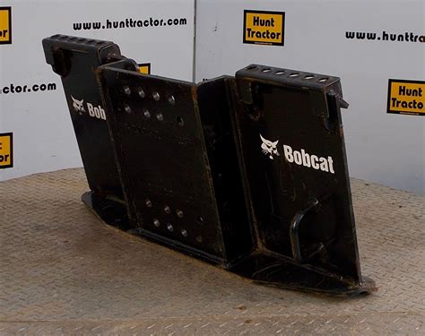 adapter plate skid steer bobcat with caterpillar|skid steer adapter.